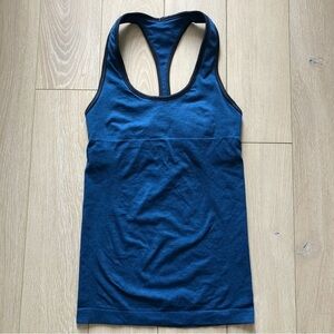 Lululemon Blue Built in Bra Top